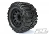 ProLine Trencher HP Belted 3.8 Tyres Mounted on Raid Black 8X32 Wheels - 17mm Hex