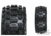 ProLine Badlands MX SC 2.2/3.0 M2 Tyres Mounted on Raid 6X30 Black Wheels (2)