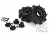 ProLine Sand Paw LP 2.8 Tyres Mounted on Black Raid 6X30 Wheels (2)