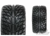 ProLine Street Fighter 2.8 Tyres Mounted on Black Raid 6X30 Removable Hex Wheels - 12mm Hex