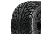 ProLine Street Fighter 2.8 Tyres Mounted on Black Raid 6X30 Removable Hex Wheels - 12mm Hex