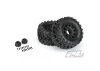 ProLine Badlands MX38 HP Belted 3.8 Tyres Mounted on Raid Black 8X32 Wheels - 17mm Hex