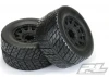 ProLine Street Fighter 3.8 Belted Tires Mounted On Raid Black Wheels 8X32 - 17mm Hex (2)