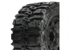 ProLine Trencher HP Belted 2.8 Tyres Mounted On Black 6X30 Removable Hex Wheels - 12mm Hex