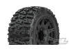 ProLine Trencher 3.8 LP Mounted on Black Raid 8x32 17mm Hex Wheels (2)