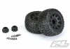 ProLine Trencher 3.8 LP Mounted on Black Raid 8x32 17mm Hex Wheels (2)