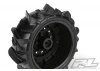 ProLine Dumont Paddle SC Tyres On Black Raid 6x30 SC Wheels (2)