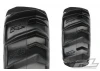 ProLine Dumont 3.8 Paddle Tyres Mounted on Black Raid 8x32 17mm Wheels (2)