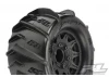 ProLine Dumont 2.8 Sand Paddle Tyres on Raid Black 6x30 12mm Hex Wheels (2)