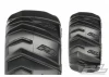 ProLine Dumont 2.8 Sand Paddle Tyres on Raid Black 6x30 12mm Hex Wheels (2)