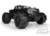 ProLine Dumont 2.8 Sand Paddle Tyres on Raid Black 6x30 12mm Hex Wheels (2)