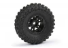ProLine Hyrax 1.0 Tyres On Mini IMPULSE Wheels For Axial SCX24 (4)