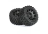 ProLine Badlands MX57 Tyres On Raid 5.7 Black 24mm Hex Wheels - Fit X-MAXX/Kraton 8S(2)