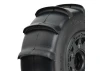 ProLine Sling Shot SC 2.2/3.0 Sand Tyres Mounted on Raid 6X30 Black Wheels (2)