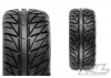 ProLine Street Fighter M2 SC Tyres on Black Raid 6X30 Wheels (2)