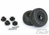 ProLine Street Fighter M2 SC Tyres on Black Raid 6X30 Wheels (2)