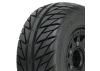 ProLine Street Fighter M2 SC Tyres on Black Raid 6X30 Wheels (2)