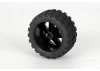 ProLine Dirt Hawg 2.8 - Mounted on Black Electric Rear Wheels