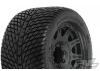 ProLine Road Rage 3.8 Tyres Mounted on Raid Black 8X32 Wheels - 17mm Hex
