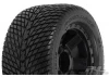 ProLine Road Rage 3.8 Mounted on Black Desparado 1/2 Inch Offset Wheels - 17mm Hex