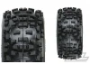 ProLine Badlands 3.8 Tyres Mounted on Raid Black 8X32 Wheels - 17mm Hex