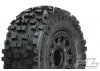 ProLine Badlands SC 2.2/3.0 Tyres On Raid 6X30 Black Wheels Wheels (2)