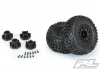 ProLine Badlands SC 2.2/3.0 Tyres On Raid 6X30 Black Wheels Wheels (2)