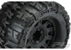 ProLine Trencher X 3.8 Tyres Mounted on Raid Black 8X32 Wheels - 17mm Hex