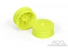 ProLine Velocity 2WD Front 1:10 Buggy Wheels - 12mm Hex Fitting - Yellow (2)