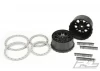 ProLine IMPULSE Pro-Loc Black Wheels with Grey Ring for Traxxas X-MAXX (2)
