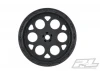 ProLine Showtime Sprint Car 2.2 Hex Black Rear Wheels (2)