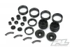 ProLine Carbine 1.9 Black Internal Beadloc Dually Wheels (2)