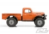 ProLine 1946 Dodge Power Wagon Clear Body - Fits 313mm WB Crawlers