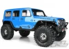 ProLine Jeep Wrangler Rubicon Unlimited Clear Body - Fits Traxxas TRX-4 (12.8 Inch Long Wheelbase)