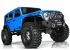 ProLine Jeep Wrangler Rubicon Unlimited Clear Body - Fits Traxxas TRX-4 (12.8 Inch Long Wheelbase)