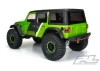 ProLine Jeep Wrangler JL Unlimited Rubicon Clear Crawler Bodyshell - ProLine 2020 Jeep Gladiator Clear Crawler Bodyshell - 313mm Wheelbase