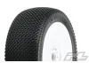 ProLine Slide Lock S3 Tyres Pre Mounted on White Volicity 2 Wheels (2)