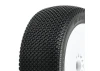 ProLine Slide Lock S3 Tyres Pre Mounted on White Volicity 2 Wheels (2)