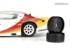 ProLine Protoform VTA Rear Tyres 31mm Mounted On White Wheels (2)