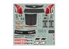 Protoform Cadillac ATS-V.R 190mm Clear Bodyshell