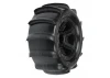 ProLine Sling Shot 2.2 Buggy / 1:16 Revo Sand Tyres on Black Desperado Wheels - 1 Pair