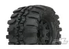 ProLine Interco TSL SX Super Swamper 2.8 Tyres Mounted on Black Raid 6X30 Removable Hex Wheels - 12mm Hex