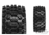 ProLine Badlands MX43 Tyres Mounted on IMPULSE Pro-Loc Beadloc X-MAXX Wheels (2)