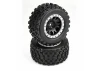 ProLine Badlands MX43 Tyres Mounted on IMPULSE Pro-Loc Beadloc X-MAXX Wheels (2)