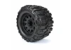ProLine Trencher HP Belted 3.8 Tyres Mounted on Raid Black 8X32 Wheels - 17mm Hex ** CLEARANCE **