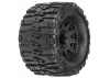 ProLine Trencher HP Belted 3.8 Tyres Mounted on Raid Black 8X32 Wheels - 17mm Hex ** CLEARANCE **