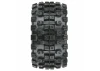 ProLine Badlands MX38 HP Belted 3.8 Tyres Mounted on Raid Black 8X32 Wheels - 17mm Hex