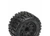 ProLine Trencher HP Belted 2.8 Tyres Mounted On Black 6X30 Removable Hex Wheels - 12mm Hex