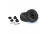 ProLine Badlands MX28 HP 2.8 Belted Tyres - Mounted On Black 6X30 Wheels - 12mm Hex