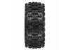 ProLine Badlands MX28 HP 2.8 Belted Tyres - Mounted On Black 6X30 Wheels - 12mm Hex